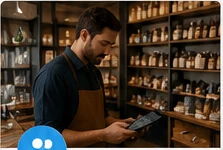 Comercio monitoreado con tecnología